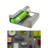 Küchenregal Wand Ohne Bohren – Folienhalter & Aufbewahrungssystem | Küchen Organizer | Platzsparende Lösung