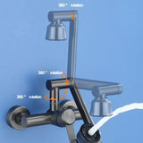 AquaFlex Pro Wandarmatur mit 4 Strahlarten