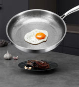 TitanEdge Prime – Premium Titan-Bratpfanne mit Hammerschlag-Struktur