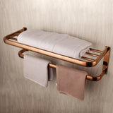 AuroraRosé Premium Badzubehör Set – 5-teiliges Wandmontage Set