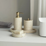 NaturaVero Travertin Badaccessoire-Set