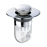 AquaGuard Universal-Abflussstopfen mit Pop-up-Filter