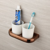 AuroraRosé Premium Badzubehör Set – 5-teiliges Wandmontage Set