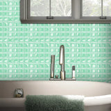 MosaikLux 3D Selbstklebende Mosaik-Wandfliesen – 10er Set