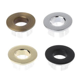 Eleganter Überlaufring „AquaSeal“ – Messing-Abdeckkappe für Waschbecken (22–25 mm)