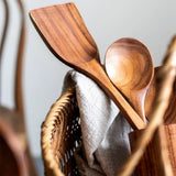 NatureChef Deluxe – Premium Holz-Kochutensilien-Set mit Stilvollem Aufbewahrungsbehälter