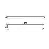 KaiserBronze Antik Messing Bad-Set – 5-teiliges Badezimmer Zubehör mit WC-Bürstenhalter