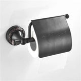 EisenCharme Antikpapierhalter Schwarz – Toilettenrollenhalter