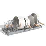 FoldiRack Pro – Faltbarer Topfdeckel- & Küchenorganizer | Platzsparendes Ordnungssystem