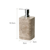 NaturaLux Marmor-Badset – 7-teiliges Luxus-Set aus edlem Naturstein