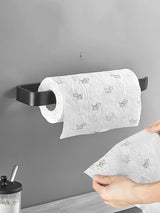 FlexiHold Selbstklebender Papierrollenhalter – Multifunktionaler Toiletten- & Taschentuchspender