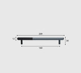 Modern Meubelhandvat – Aluminiumlegering | Diverse Maten | Inclusief Schroeven