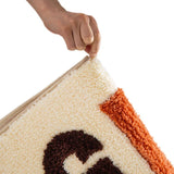 NudeCloud Comfort – Fluffy Mikrofaser Badematte | Antirutsch | “Get Naked” Design