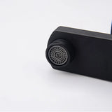 Moderne Mischbatterie für Waschbecken in Schwarz oder Chrom mit Einhandbedienung