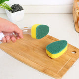 SauberFix Spülbürsten-Set mit Reinigungsmittelspender