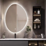 NovaGlow LED Designer Spiegel – Unregelmäßiger Badezimmerspiegel