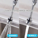 AquaFlex Steel – 360° Drehung, Wassersparend & Praktisch