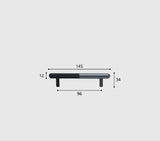 Modern Meubelhandvat – Aluminiumlegering | Diverse Maten | Inclusief Schroeven