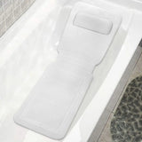 HydroLux Vollkörper-Badekissen – Ergonomische Rutschfeste Badewannenmatte mit Saugnäpfen