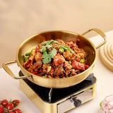 CookSteel Master – Edelstahl Saucen- & Paellapfanne mit Profi-Griff