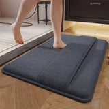 VeloursSaug Komfort-Badematte – Hochabsorbierende und rutschhemmende Bodenmatte