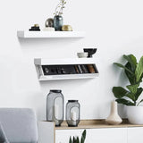 SecretShelf Versteckregal – Schwebendes Wandregal mit Unsichtbarem Geheimfach