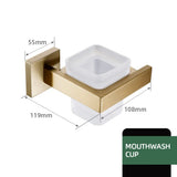 Luxor Badezimmer-Accessoire-Set | Edelstahl Gebürstet
