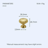 Aurelio PrimeGrip – Premium Möbelgriff aus Vollmessing in Elegantem Gold-Finish