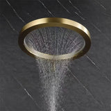 RegenKomfort Edelstahlduschkopf für gleichmäßigen Wasserfluss und Entspannung