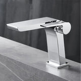 AquaLuxe Wasserfall-Standarmatur in Graphitgrau