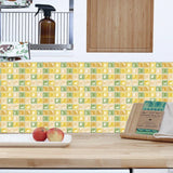 MosaikLux 3D Selbstklebende Mosaik-Wandfliesen – 10er Set