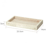 NaturaVero Travertin Badaccessoire-Set