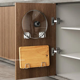 KüchenFix Edelstahl-Spülhalter – Selbstklebender Organizer