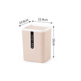 TinyGuard 1.5L Mini-Tischmülleimer – Kompakt, Stilvoll & Hygienisch