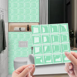 MosaikLux 3D Selbstklebende Mosaik-Wandfliesen – 10er Set