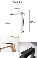 Designer Badarmatur Hoch Roségold – Waschbeckenmischer | Wasserkontrolle | Stilvolle Verarbeitung