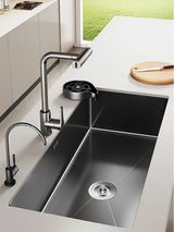Einbauküchenspüle Schwarzfluss Eleganza – Edelstahl