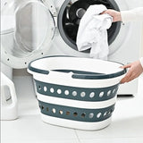 FlexiGuard 16L Faltbarer Wäschekorb – Platzsparend, Robust & Vielseitig