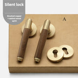 SilentLock Retro Holz-Türschloss
