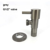 AquaJet Pro Hand-Bidetdusche in Schwarz-Grau-Silber