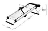 Mandoline Gemüsehobel Verstellbar Edelstahl – Küchen Schneider | Julienne & Scheiben | Profi Küchenzubehör
