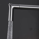 KüchenGlanz Pro – Ausziehbare Premium-Küchenarmatur in Gebürstetem Gold & Schwarz