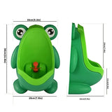 Kinder-Urinal Froschspaß | Toilettentraining für Jungen 1–3 Jahre | Mit Zielvorrichtung & Saugnäpfen