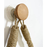 HangEasy Handtuch- und Toilettenpapierhalter aus Seil