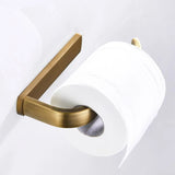 KaiserBronze Antik Messing Bad-Set – 5-teiliges Badezimmer Zubehör mit WC-Bürstenhalter