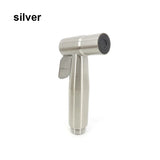 AquaJet Pro Hand-Bidetdusche in Schwarz-Grau-Silber