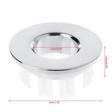 Eleganter Überlaufring „AquaSeal“ – Messing-Abdeckkappe für Waschbecken (22–25 mm)