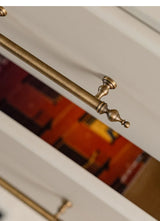 BronzoLux T-Bar – Massiver Messing-Möbelgriff in Antik-Bronze