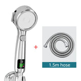 Smart-Regenduschkopf Lumina – LED-Temperaturanzeige