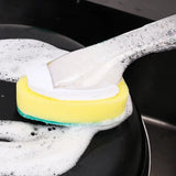 SauberFix Spülbürsten-Set mit Reinigungsmittelspender